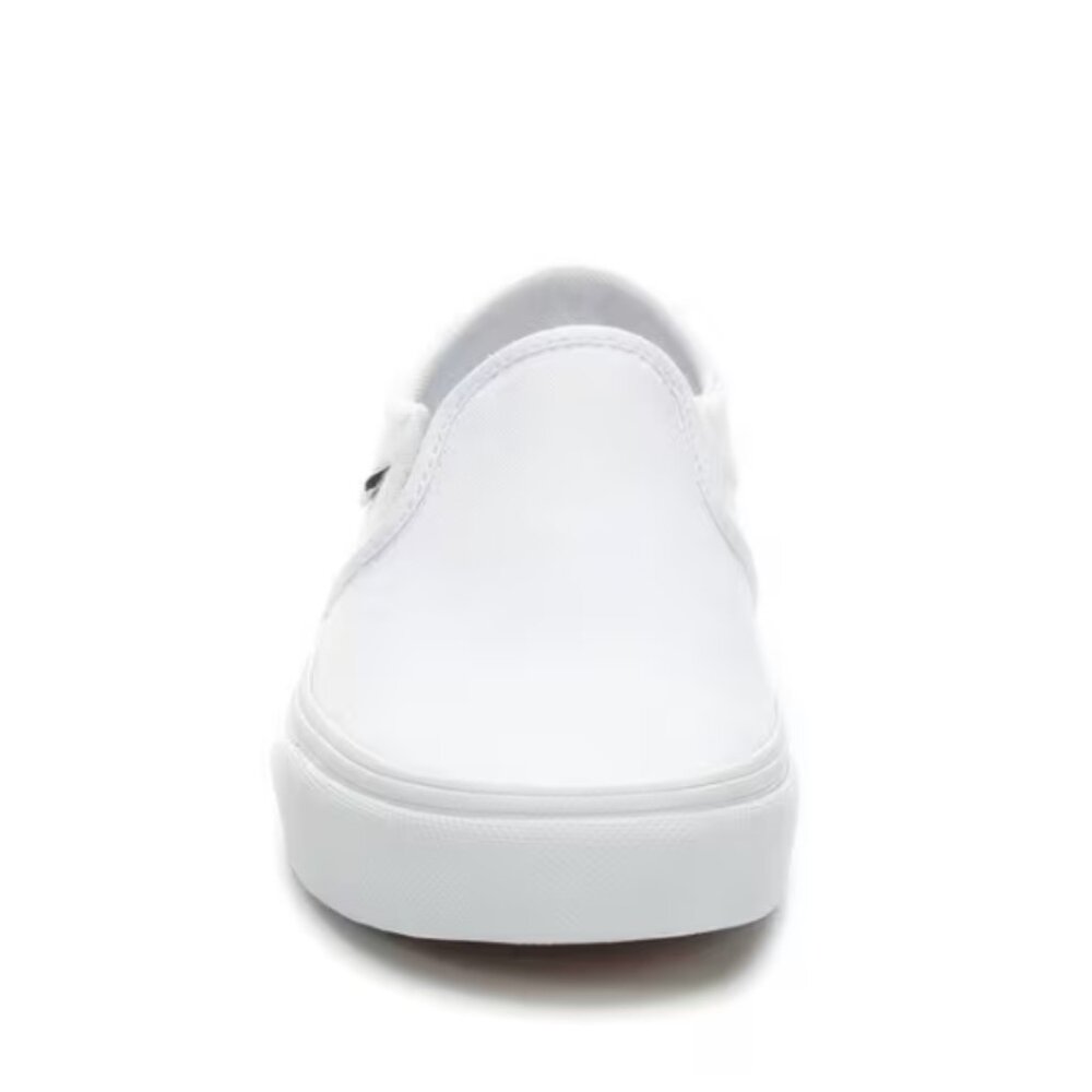 New in Box- White Vans Asher slip-ons size 6.5 Women's - Picture 3 of 8